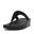 FITFLOP Lulu Toepost Slippers - Hotfix  GEHEEL ZWART 37