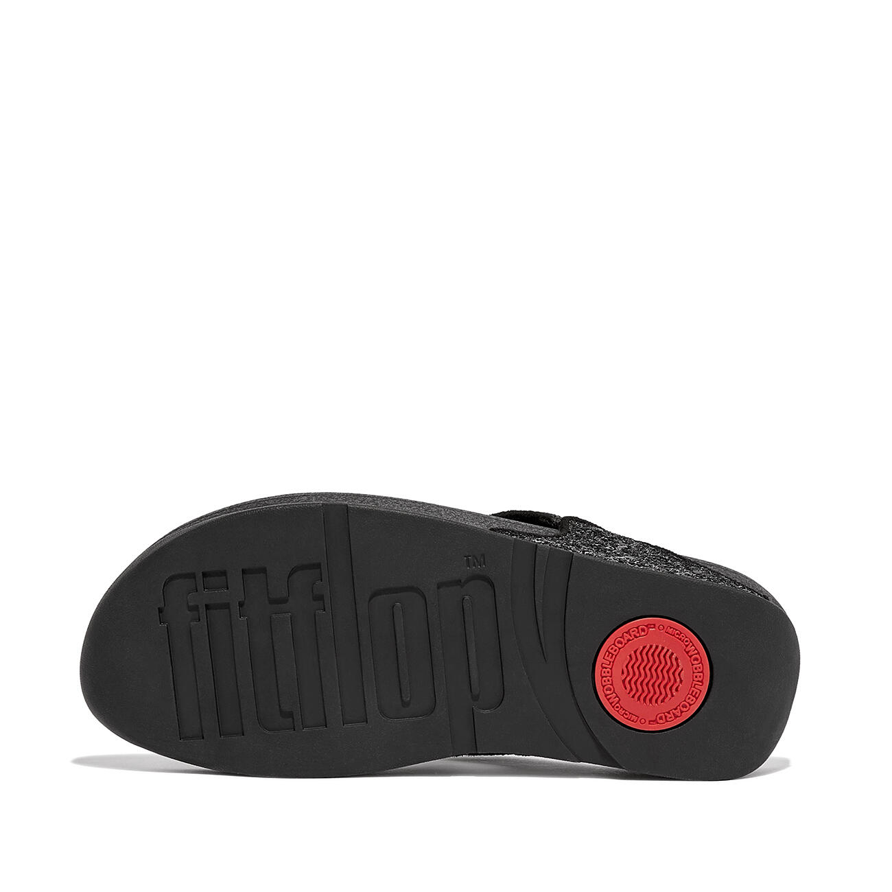 FITFLOP FitFlop Lulu Glitter Toe-Thongs PU Glitter  ZWART GLITTER 38 3/7