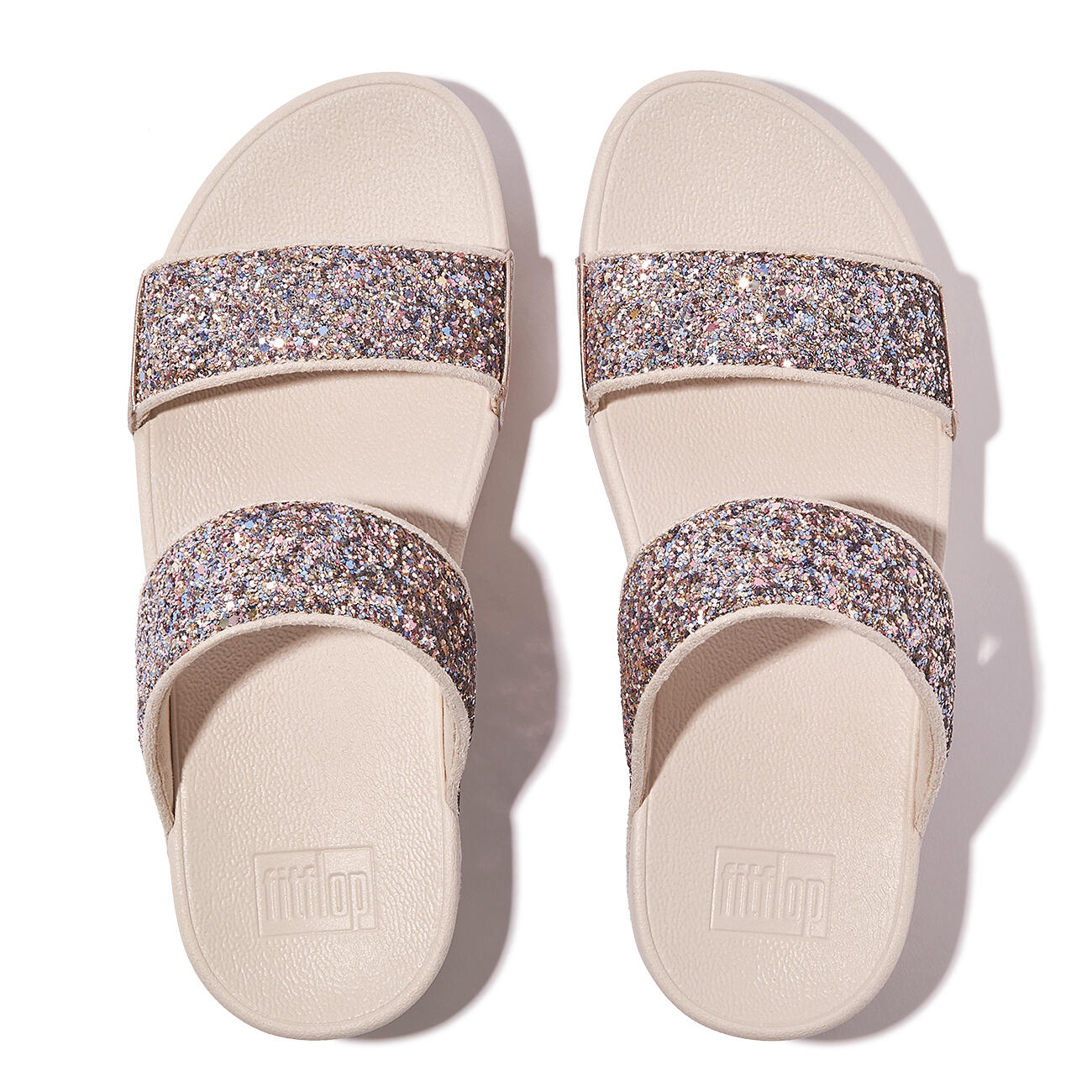 Chanclas de mujer FitFlop Lulu Multi-Tonal Glitter 5/7