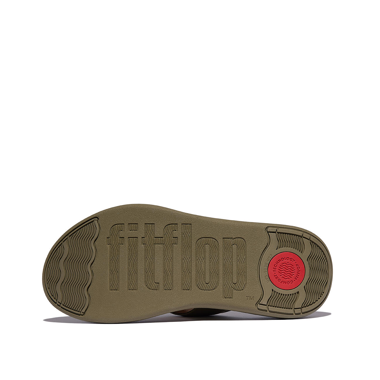 FITFLOP FitFlop F-Mode Go Adjustable Flatform Toe-Post Sandals  CAMOUFLAGE-GROEN 4/7