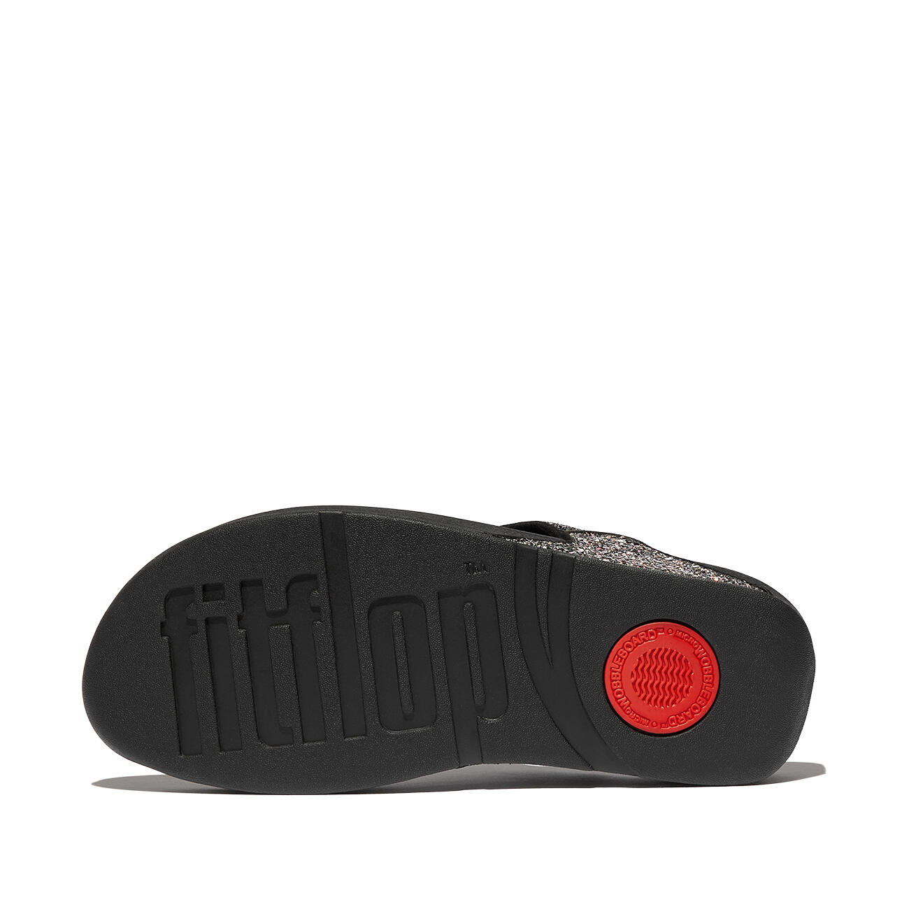 FITFLOP FitFlop Lulu Multi-Tonal Glitter Toe-Post Sandals  ZWART MULTI 36 4/7
