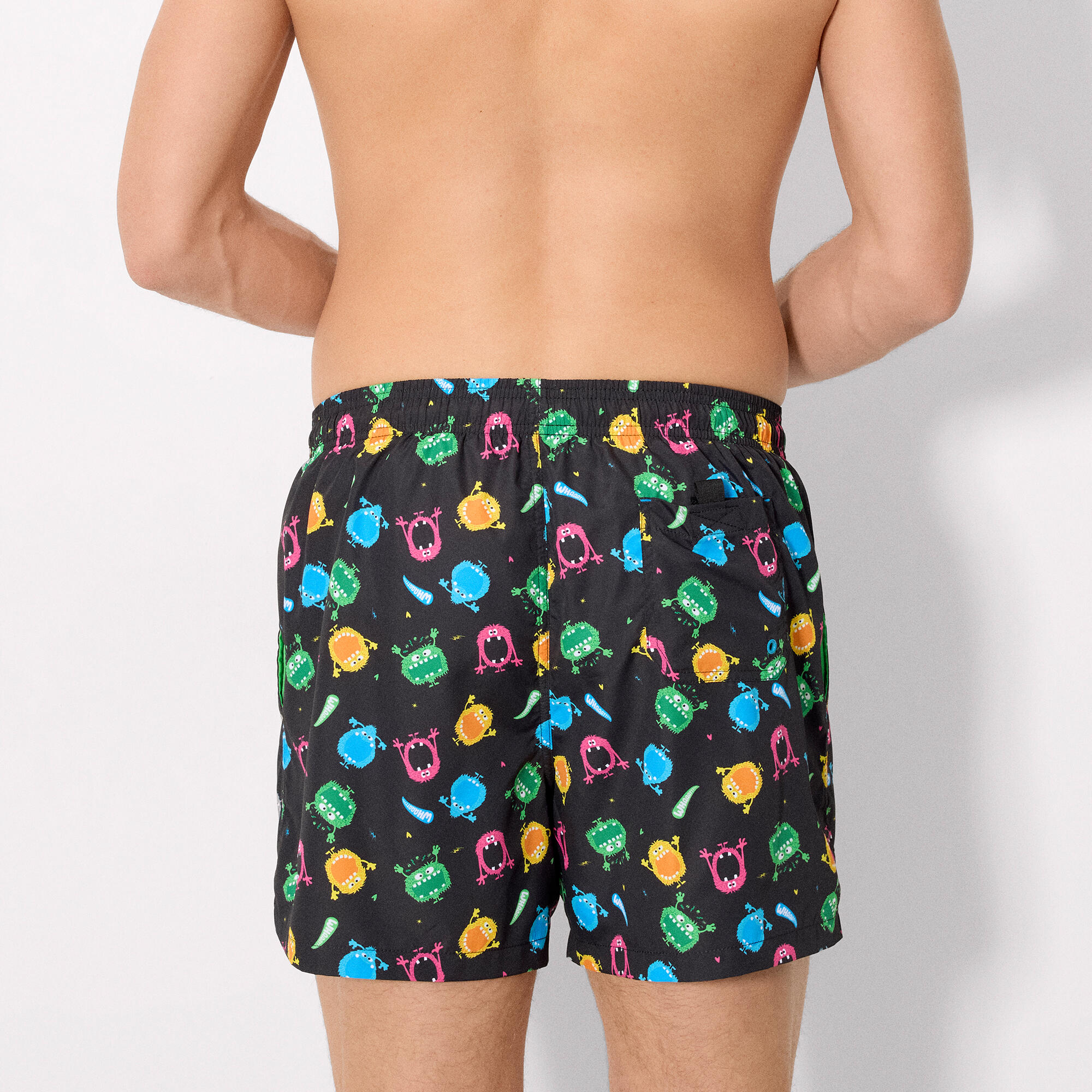 Bañador medio estampado montruos Sockarrats 2/5