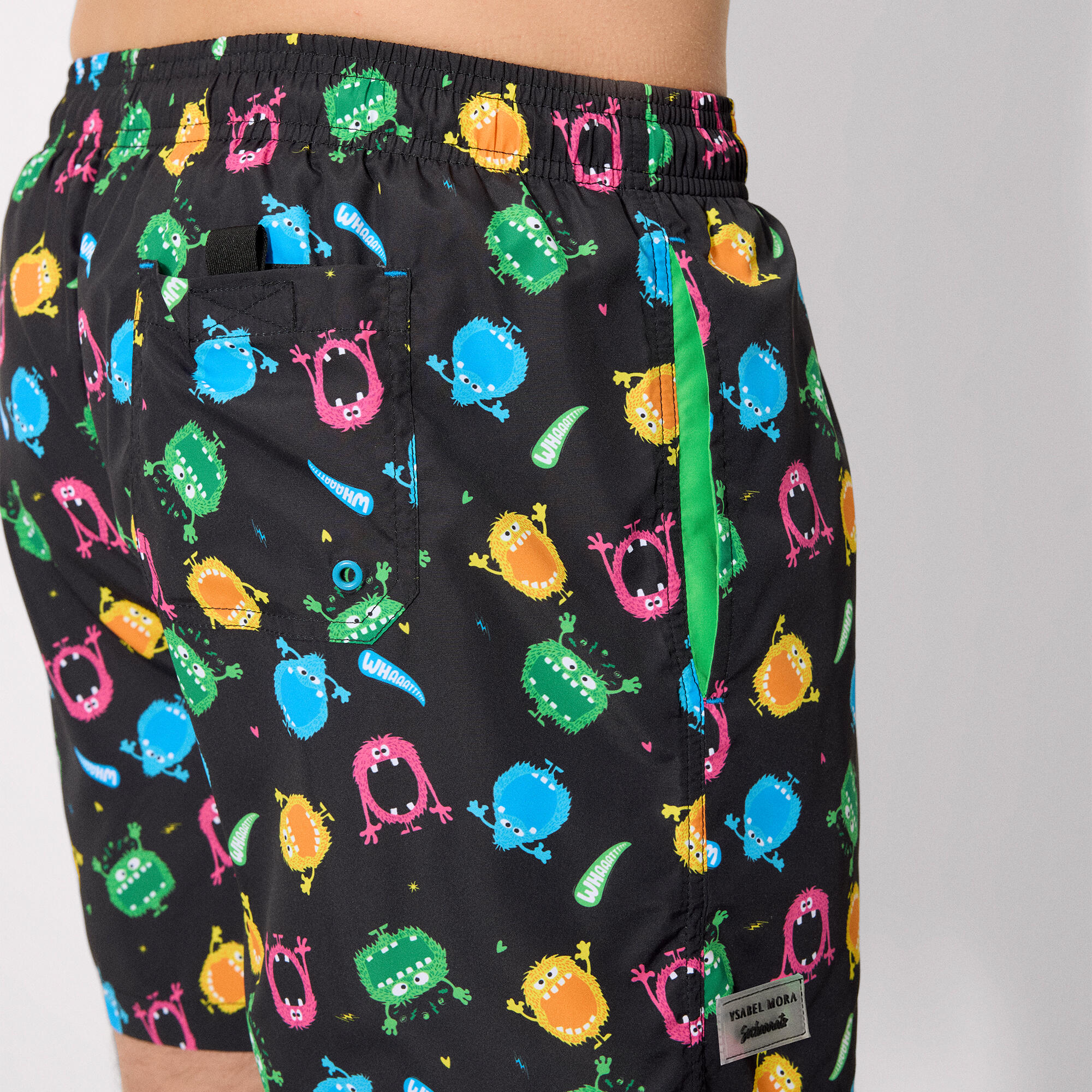 Bañador medio estampado montruos Sockarrats 4/5