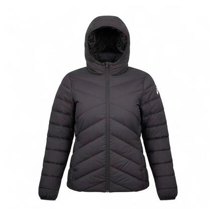 Daunenjacke Down Hooded Jacket in Schwarz