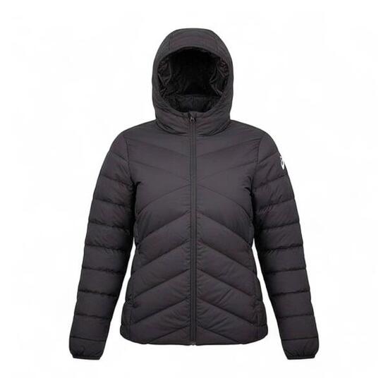 Daunenjacke Down Hooded Jacket in Schwarz