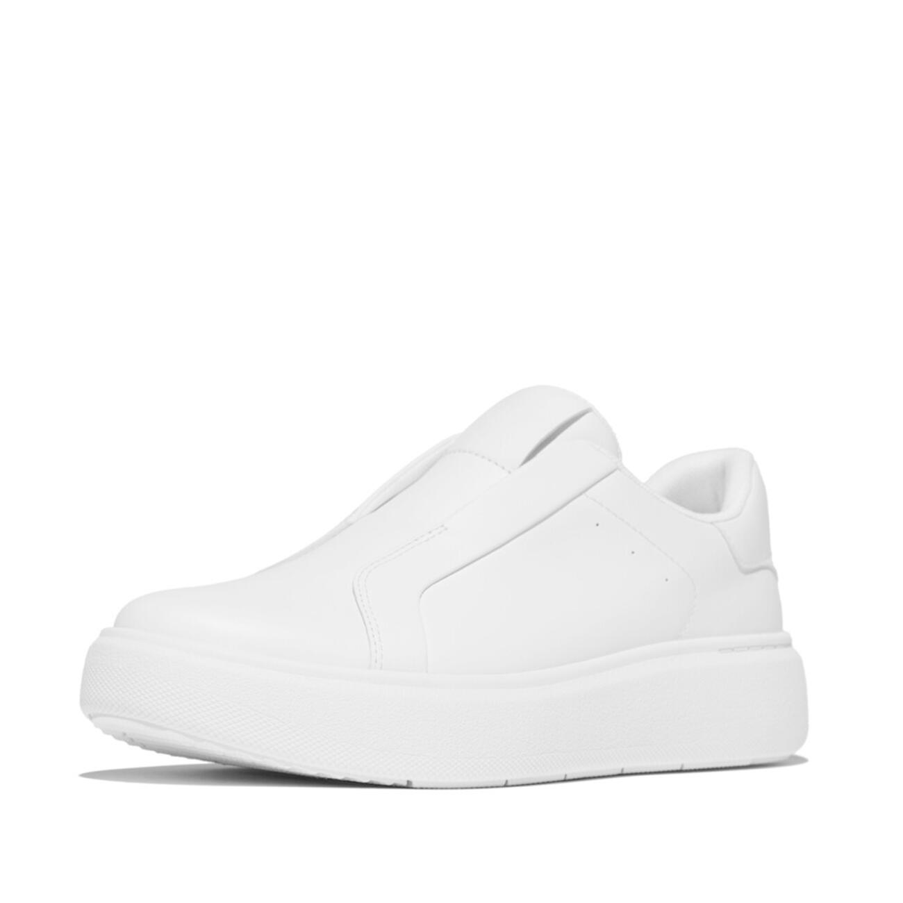 Zapatillas sin cordones de cuero para mujer FitFlop Rtg 6/7
