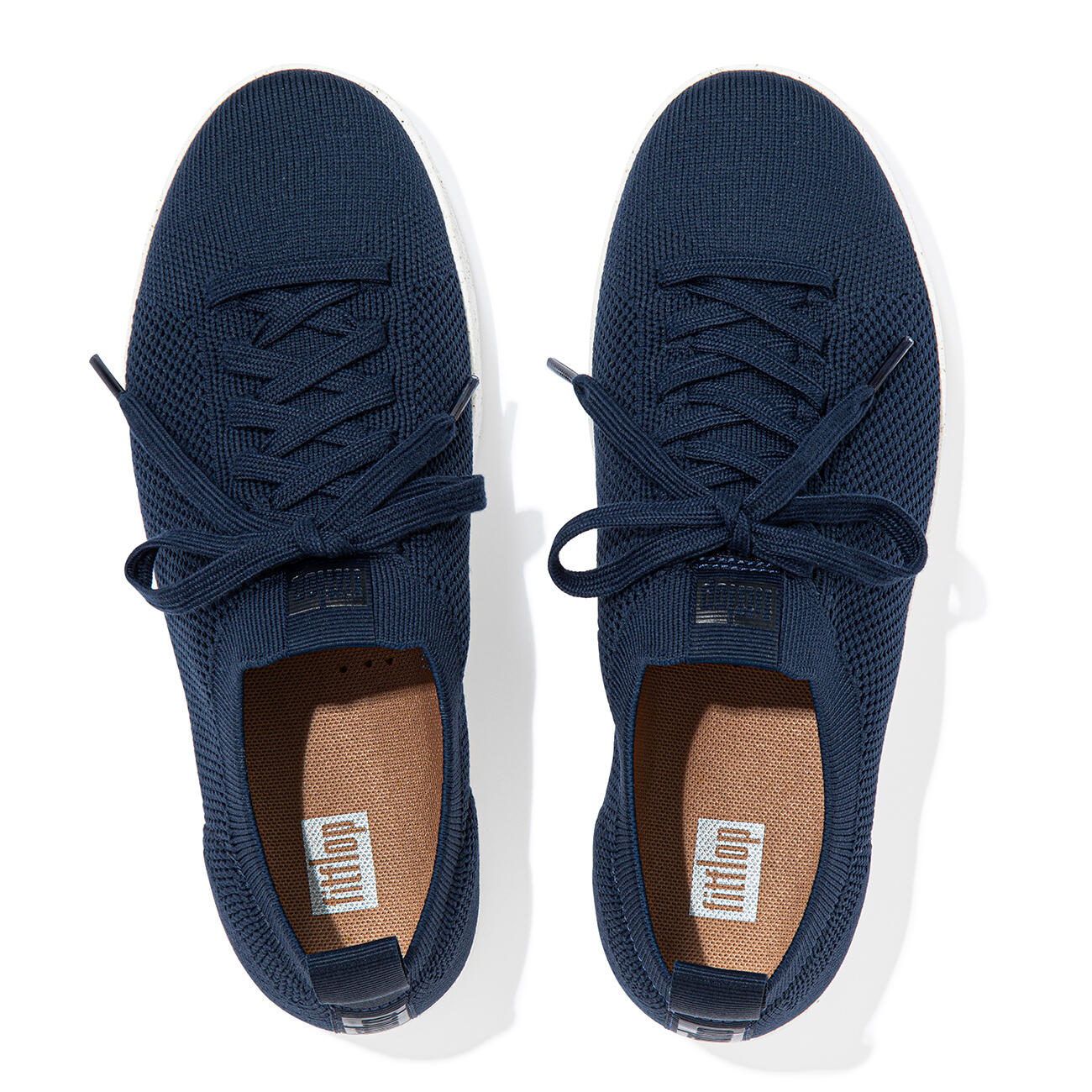 FITFLOP Rally E01 Sneaker - Knit  DONKERBLAUW 37 5/7