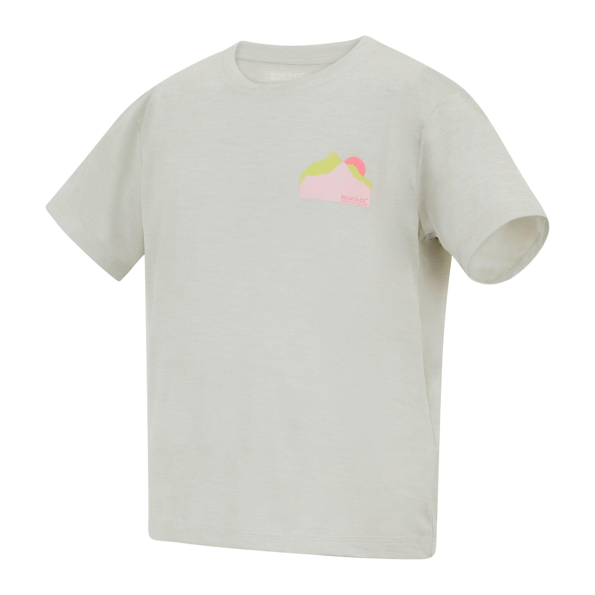 Chloé Kids Crew Neck T-Shirt Offwhite