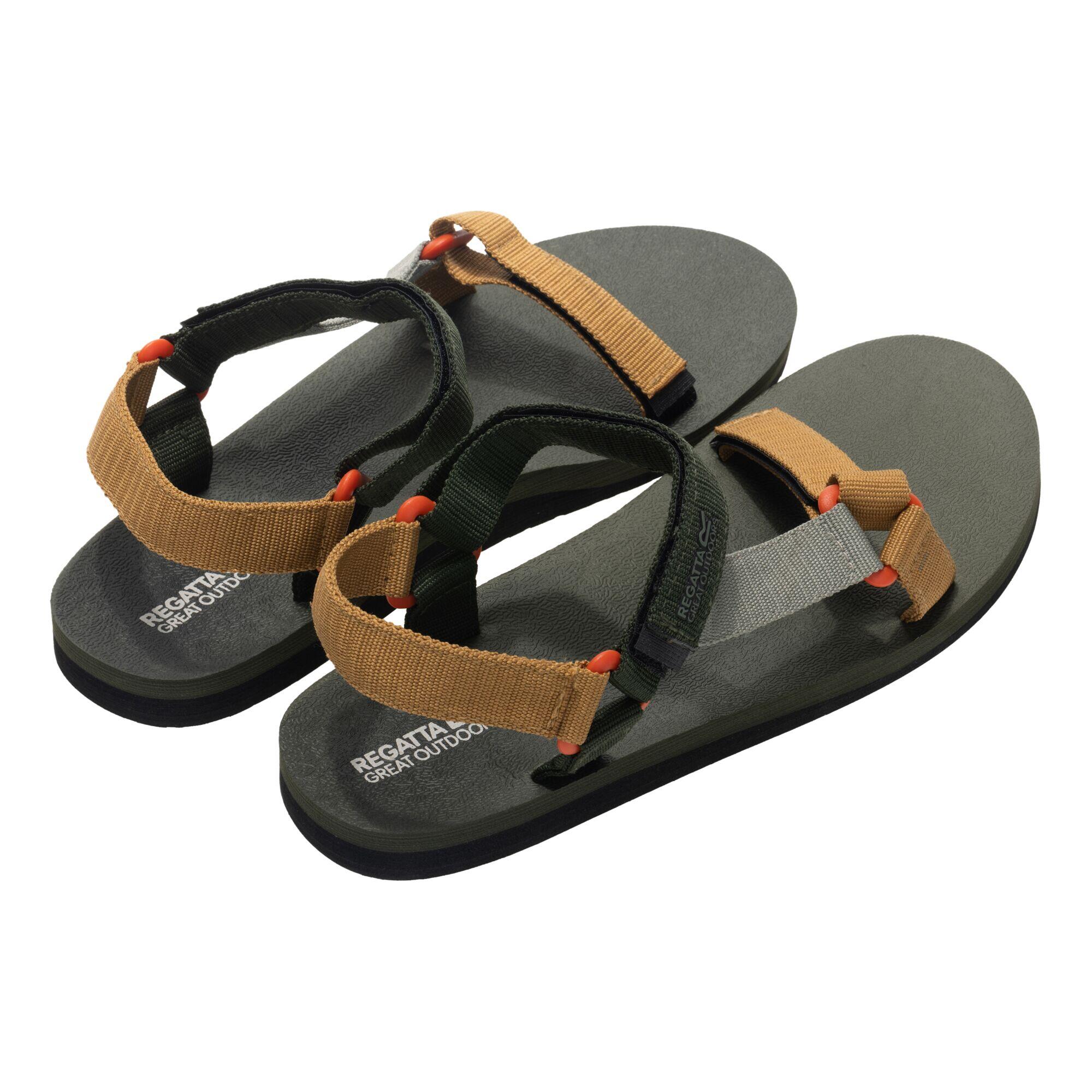 Sandalen "Vendeavour" Herren Dunkel-Khaki/Holzbraun 2/5