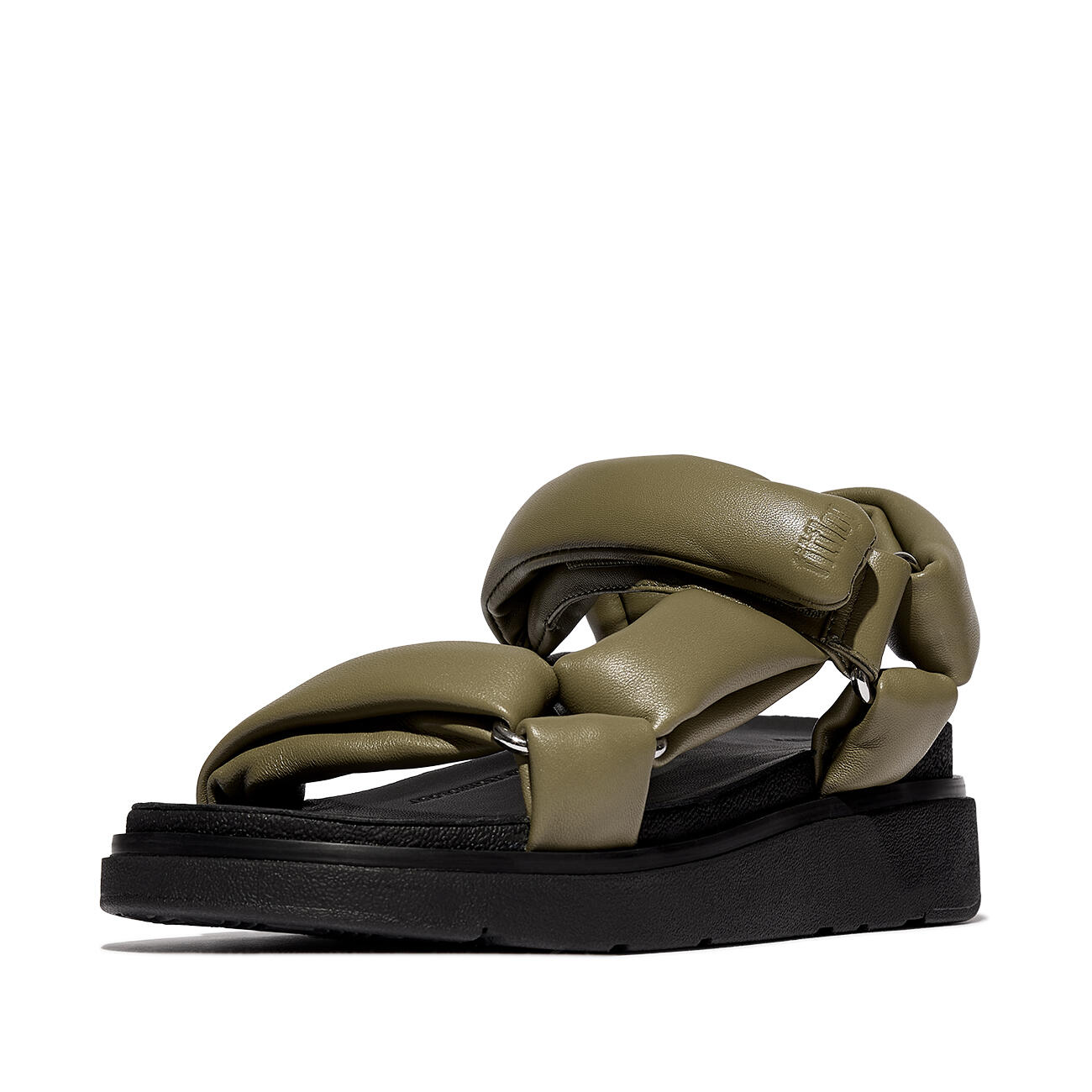 Sandales FitFlop Gen-FF en cuir souple à bride arrière 1/7