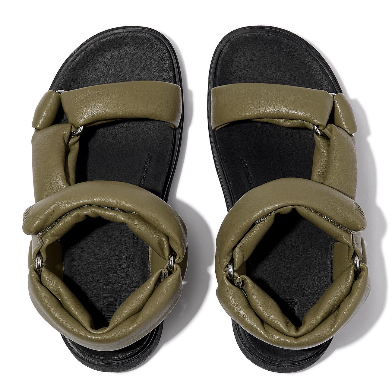 Sandales FitFlop Gen-FF en cuir souple à bride arrière 5/7
