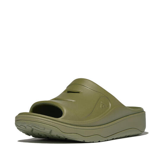 FITFLOP FitFlop Relieff Slide - Tonal Rubber CAMOUFLAGE-GROEN 36