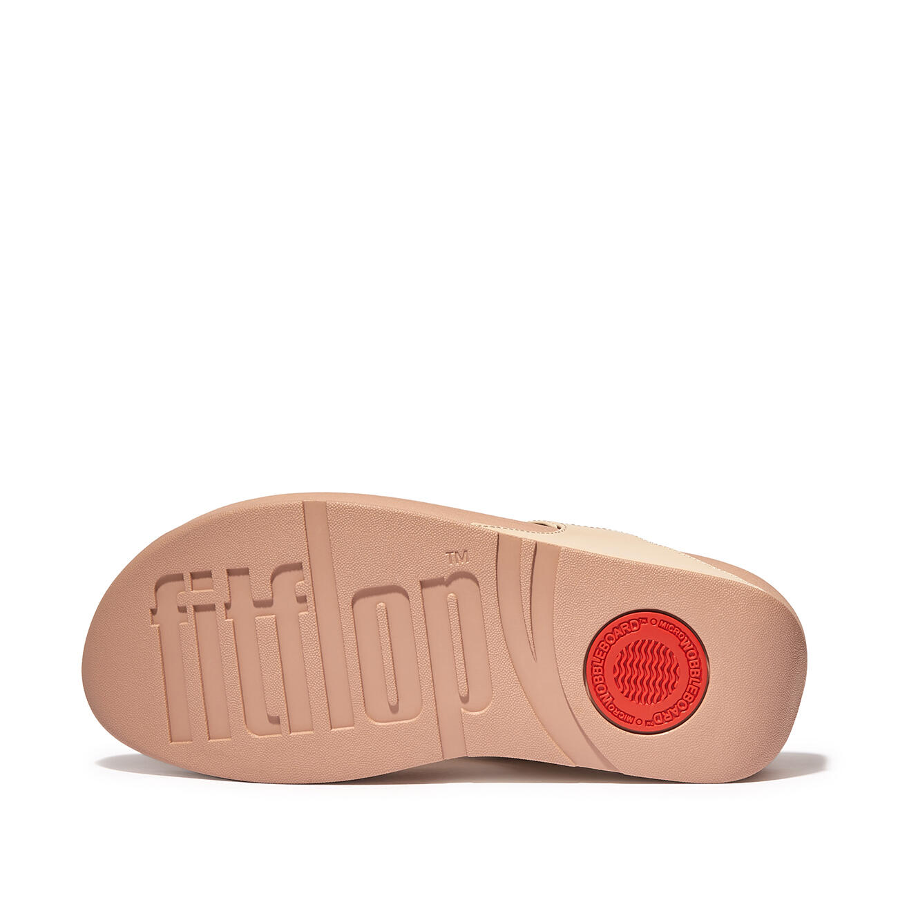 FITFLOP FitFlop Lulu Crystal-Circlet Leather Toe-Post Sandals  STEENBEIGE 41 4/7