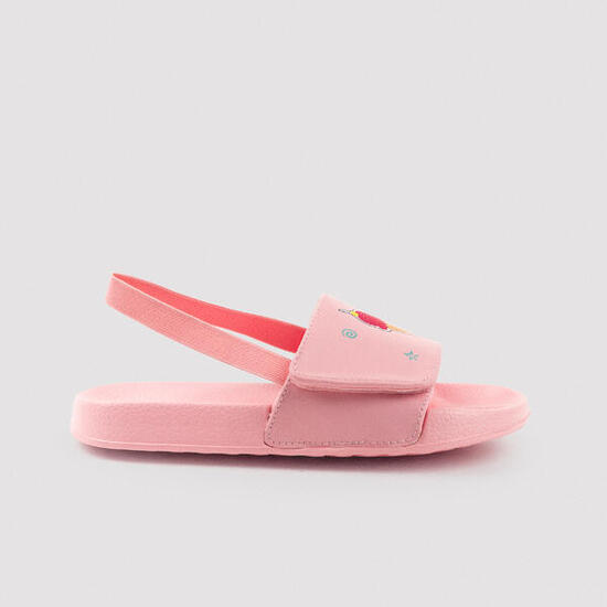 Chanclas infantiles cierre velcro estampado helados