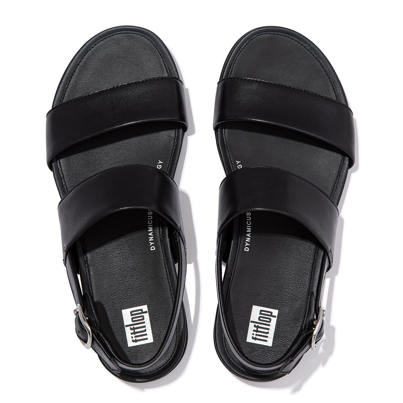 Sandales FitFlop Gracie cuir à bride arrière 5/7