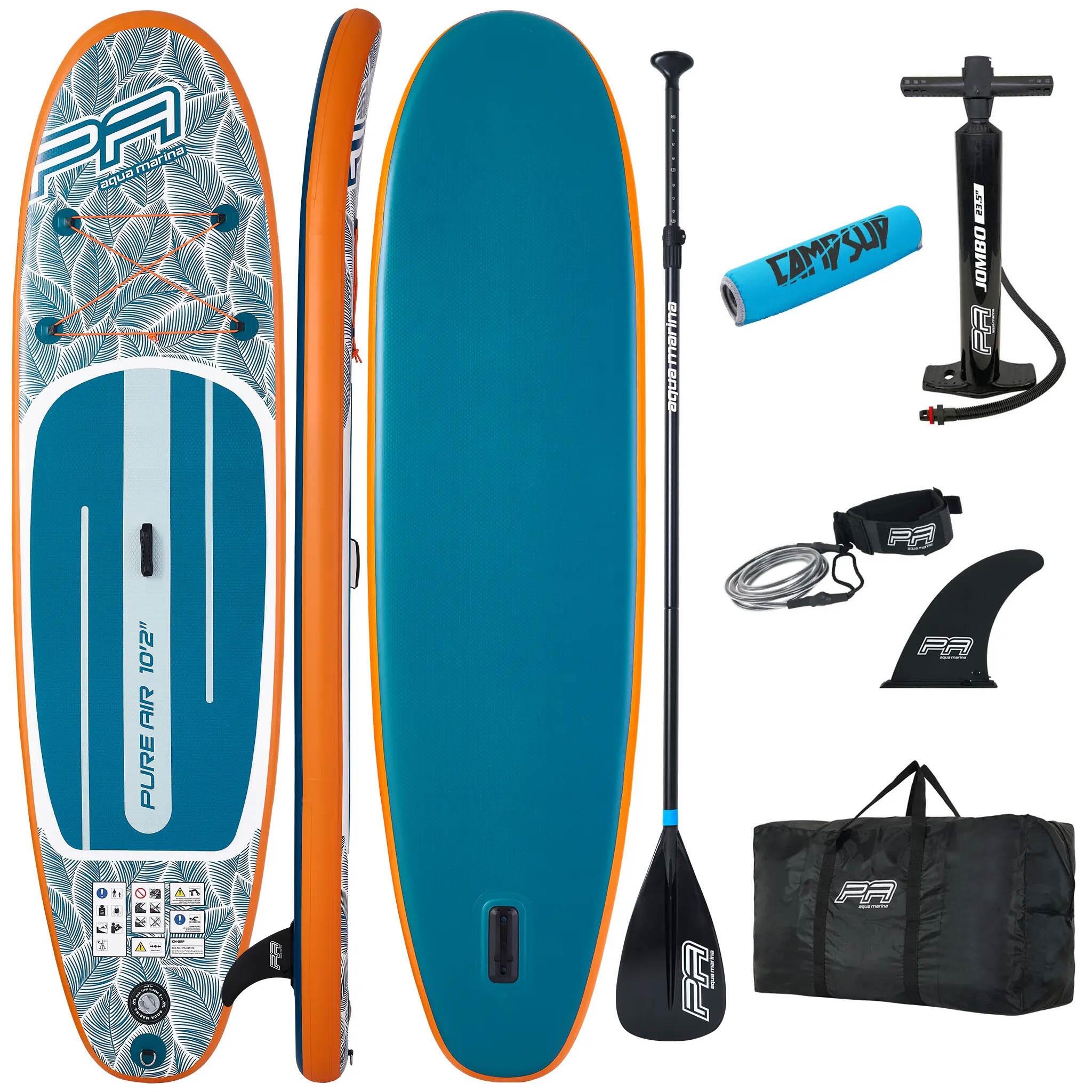 Placă SUP gonflabilă Aqua Marina Pure Air Tropic 10'2" 310 cm + Geamandură