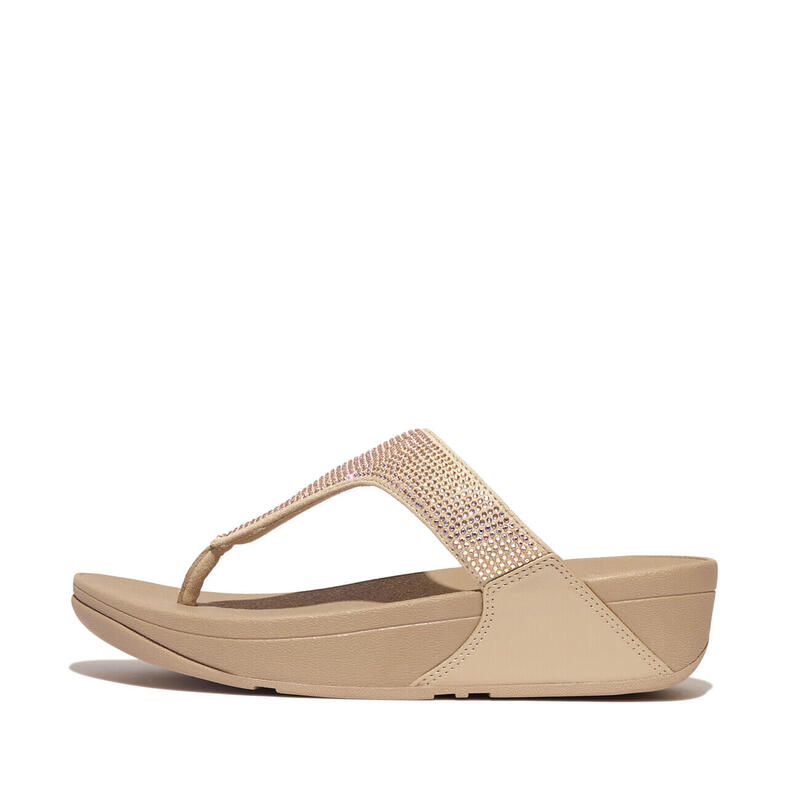 FITFLOP FitFlop Lulu Toepost - Hotfix  LATTE BEIGE 41