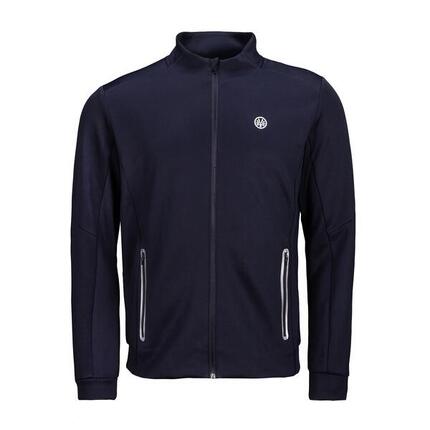 Herren Trainingsjacke – Atmungsaktive Sportjacke, Marine-Blau