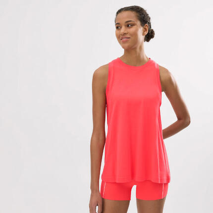 débardeur sport en coton corail