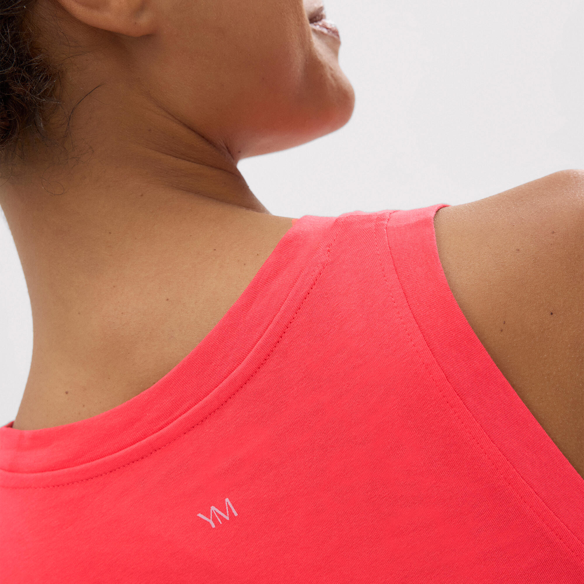 débardeur sport en coton corail 4/4