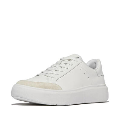 Fitflop fitflop rtg leather/suede sneakers wit 42