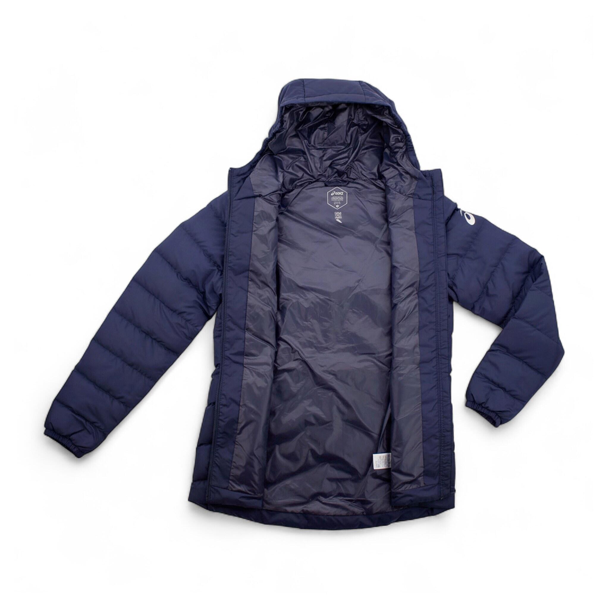 Daunenjacke Down Hooded Jacket in Blau 3/4