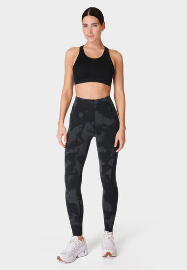 SWEATY BETTY Stamina Seamless Sports Bra ZWART S