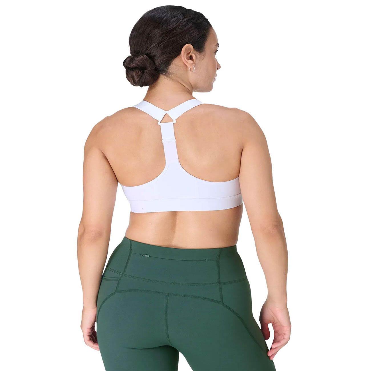 SWEATY BETTY Power Medium Support  Bra -Naadloos  WIT S 4/7