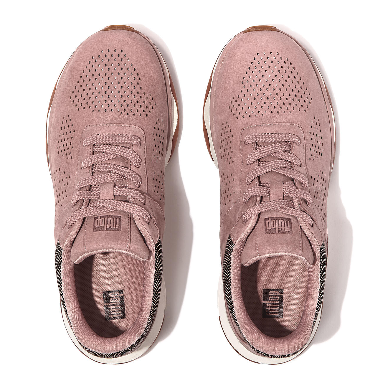 FITFLOP FitFlop Vitamin FFX - Nubuck  DONKERROZE 37 5/7