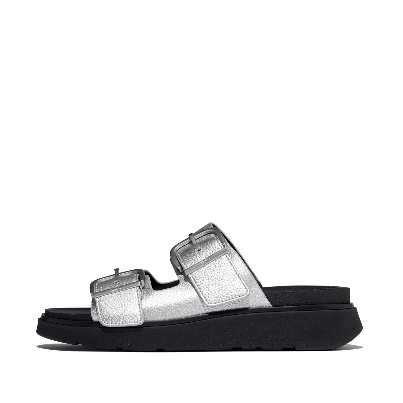 Sandales à deux barrettes en cuir vieilli Gen-FF Buckle 3/7