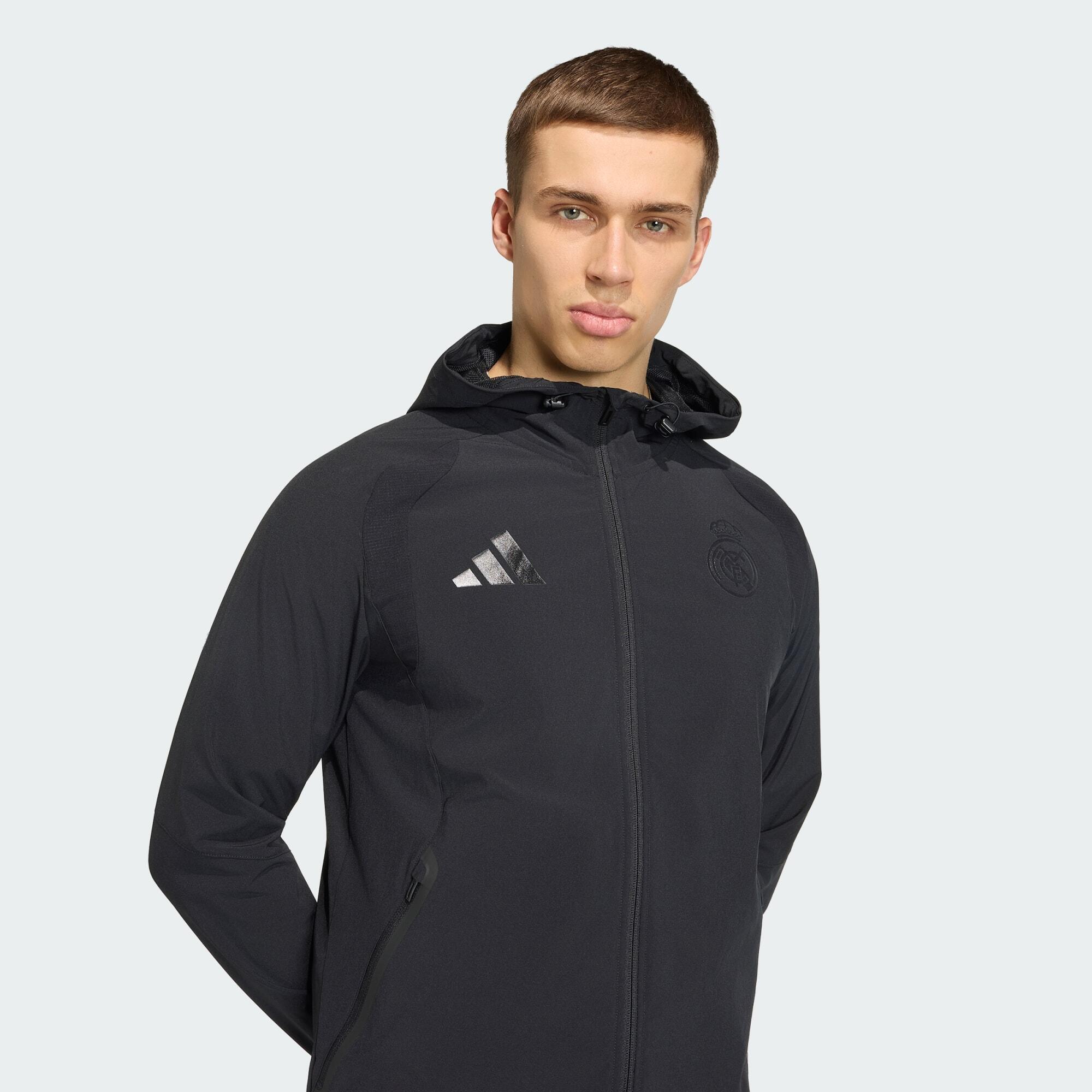 Coupe-vent à zip sur toute la longueur Real Madrid Travel 4/6
