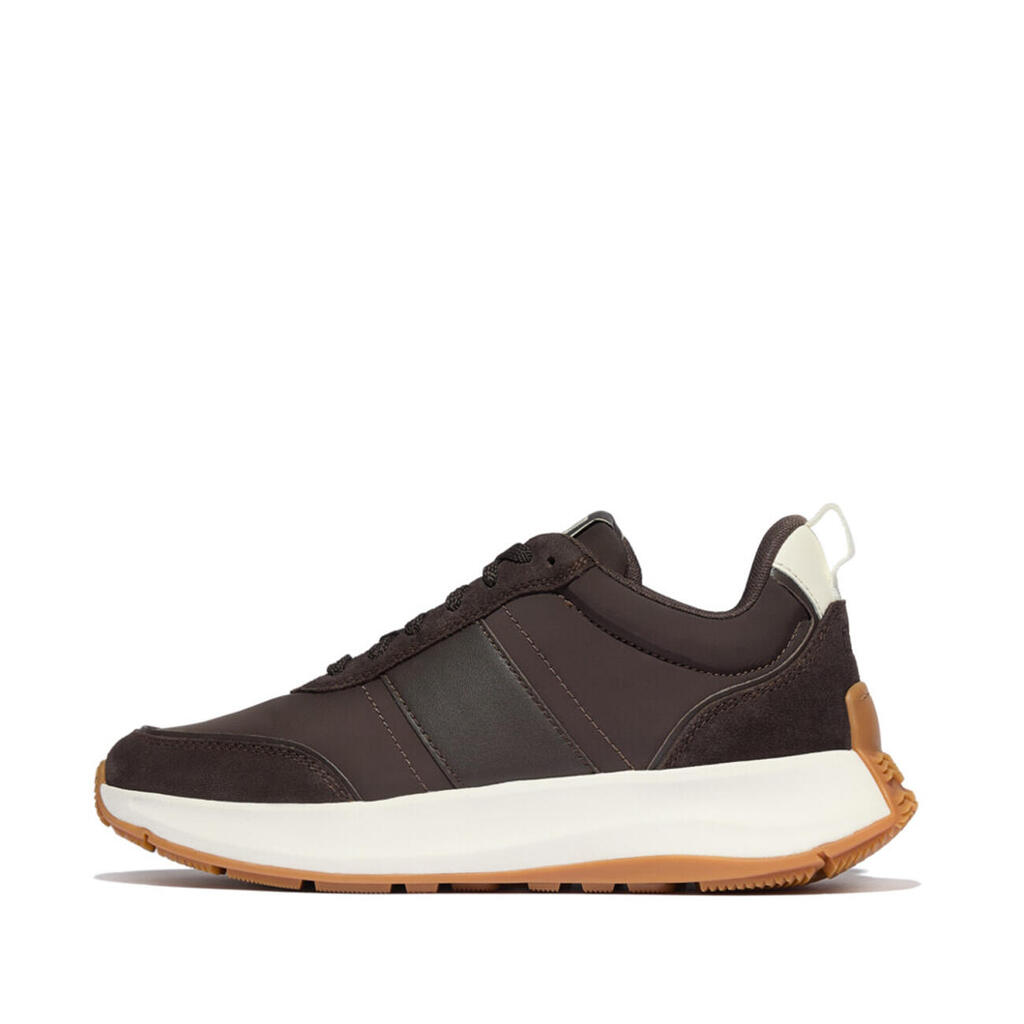 FitFlop F-Mode Flow Sneaker - Nylon & Suede Mix