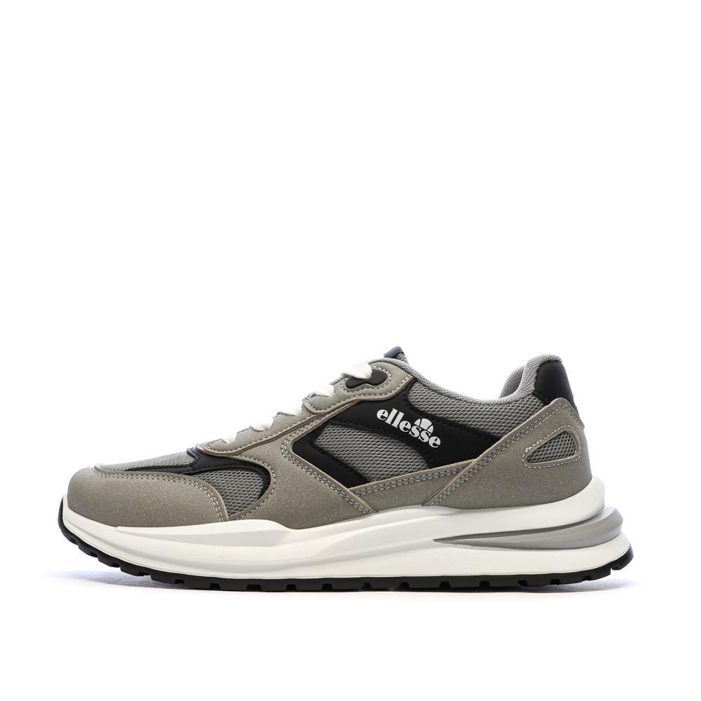 Men's Ellesse Taupe Black/Grey Trainers