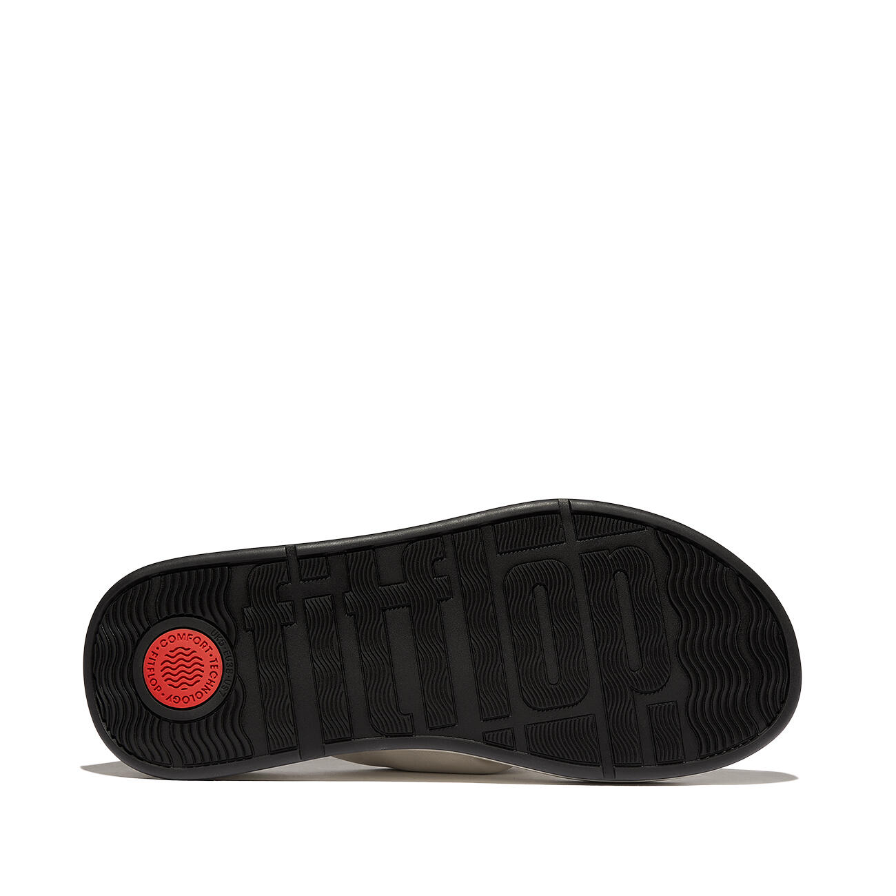 Sandalias de mujer FitFlop F-Mode Knot Soft-Leather Flatform Toe-Post 4/7