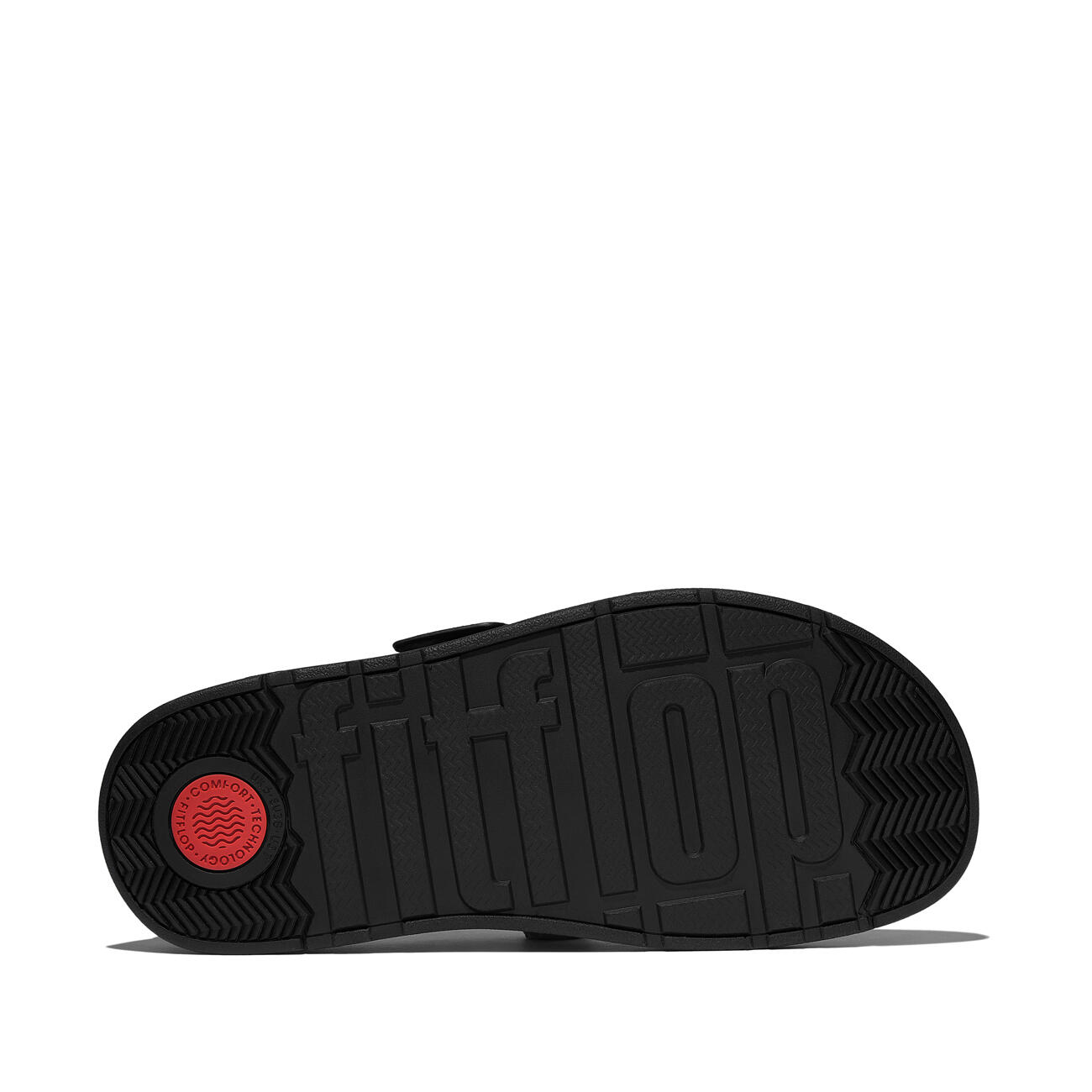 FITFLOP FitFlop Gen-FF Buckle Two-Bar Leather Slides  ZWART 43 4/7