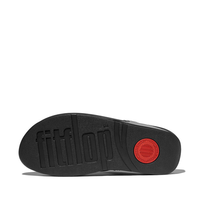 FITFLOP FitFlop Lulu Crystal-Mix Toe-Post Sandals  GEHEEL ZWART 40