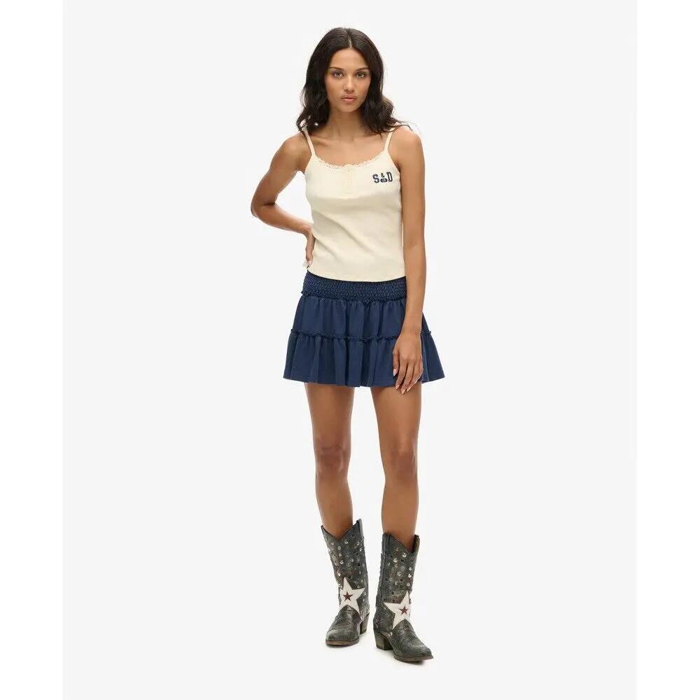 Falda Superdry Tiered 2/6
