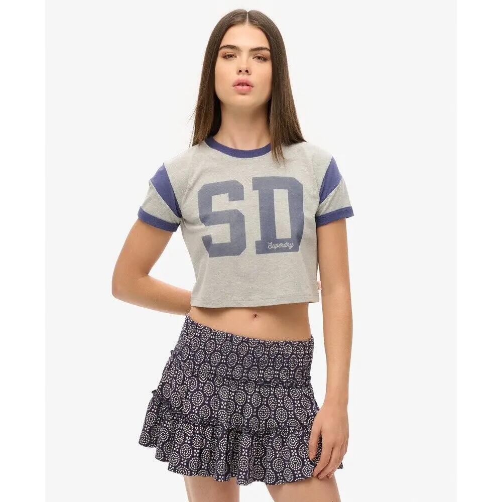 Jupe femme Superdry Tiered 6/7
