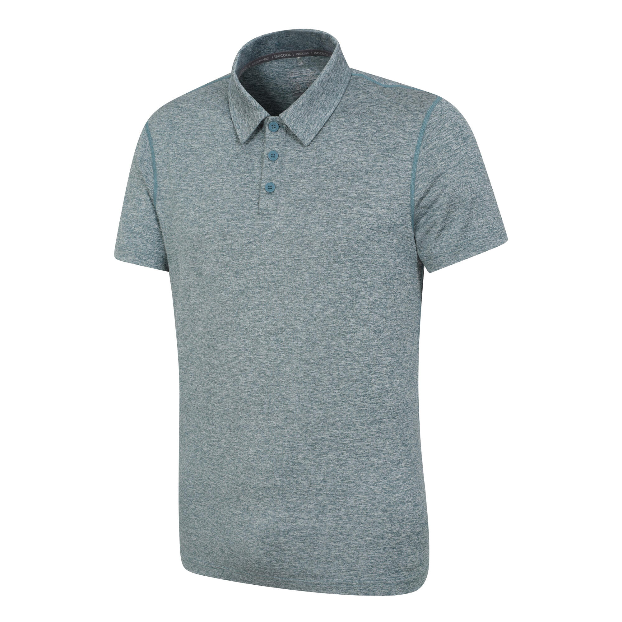 Polo DEUCE Homme (Gris Foncé) 4/4