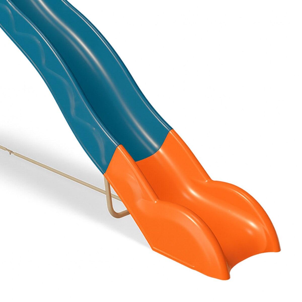 Toboggan LINOU Bleu-Orange TRIGANO 2,63 m. 3-12 ans. 3/7