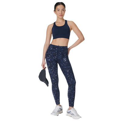 Sweaty betty stamina seamless sports bra donkerblauw l