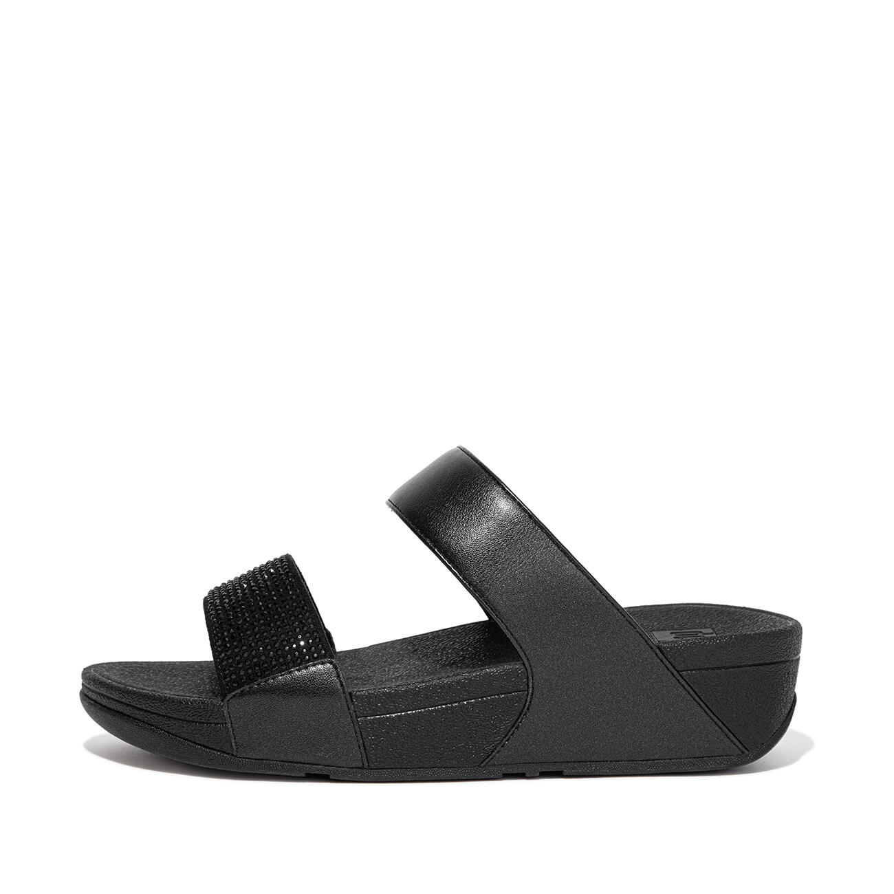 FITFLOP Lulu Slides - Hotfix  GEHEEL ZWART 37 3/7