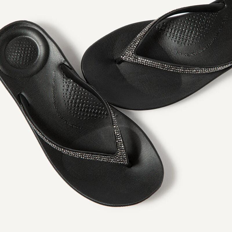 FITFLOP FitFlop Iqushion Sparkle TPU  ZWART 42