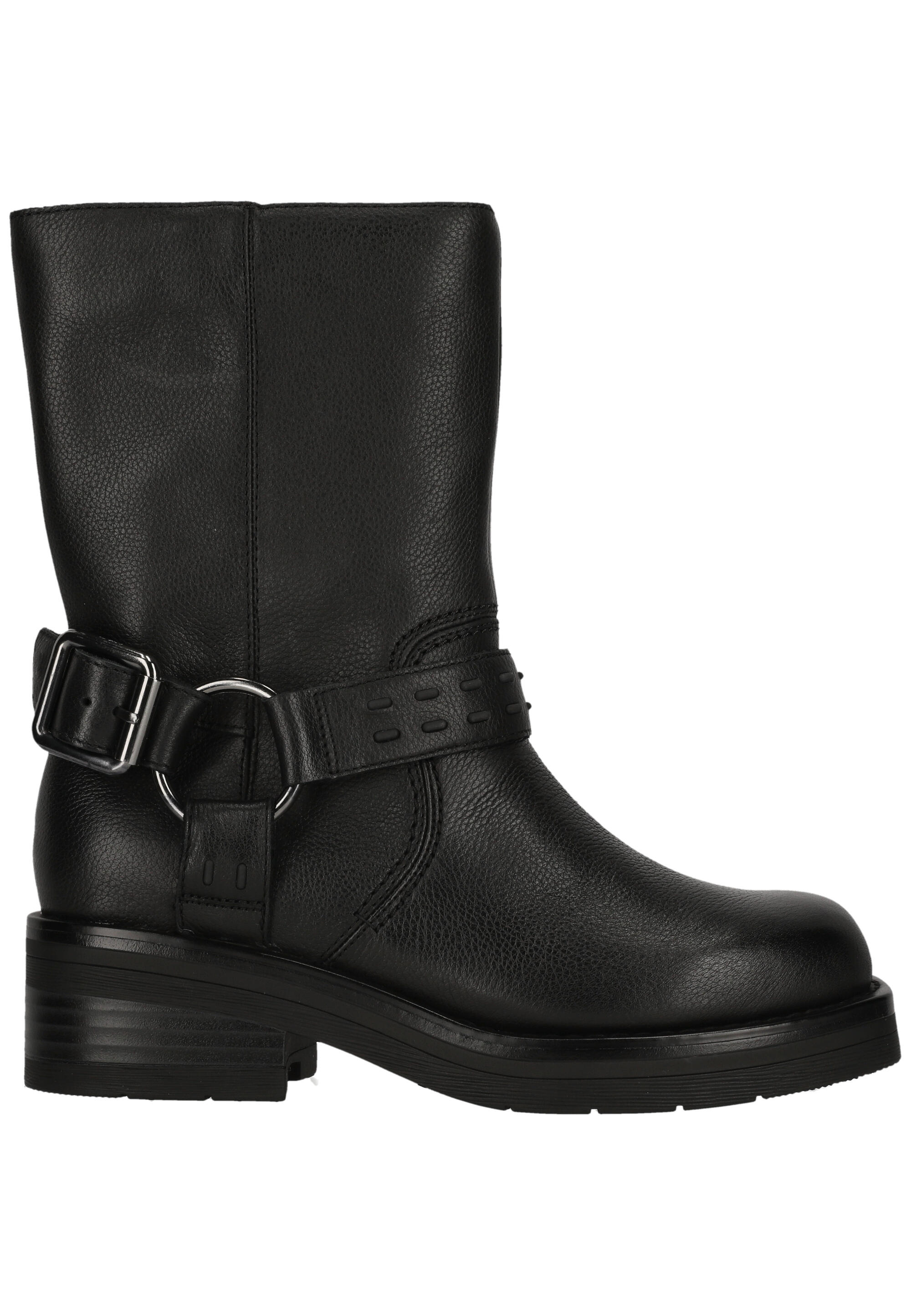 Biker Boots Rebelle Up Black Leather 3/15