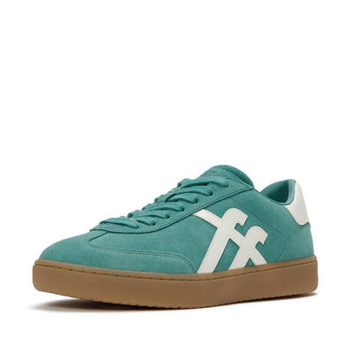 Fitflop fitflop the dash t-toe suede sneakers blauw 40