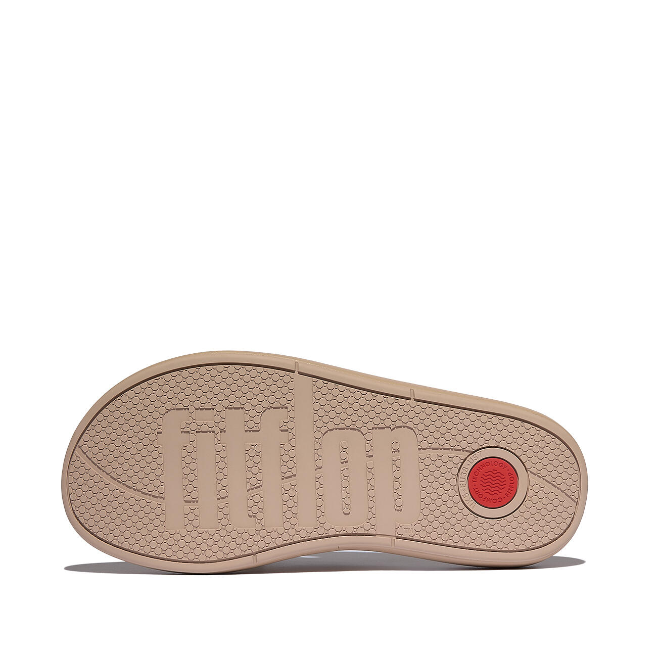 FITFLOP FitFlop Iqushion D-Luxe Padded Leather Toe-Post Sandals  KLASSIEK BEIGE 4/7