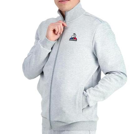 Veste Grise Homme Le Coq Sportif Spe Fz Sweat