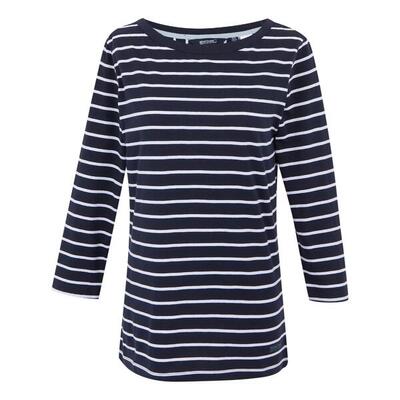 Dames-t-shirt met lange mouwen regatta baylette ii