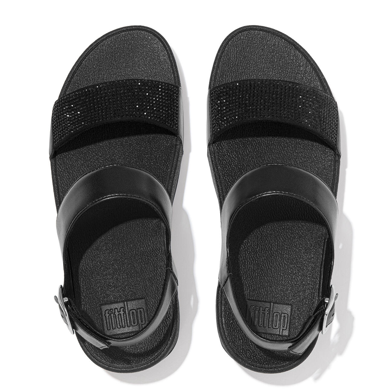 FITFLOP FitFlop Lulu Sandal - Hotfix  GEHEEL ZWART 38 5/7