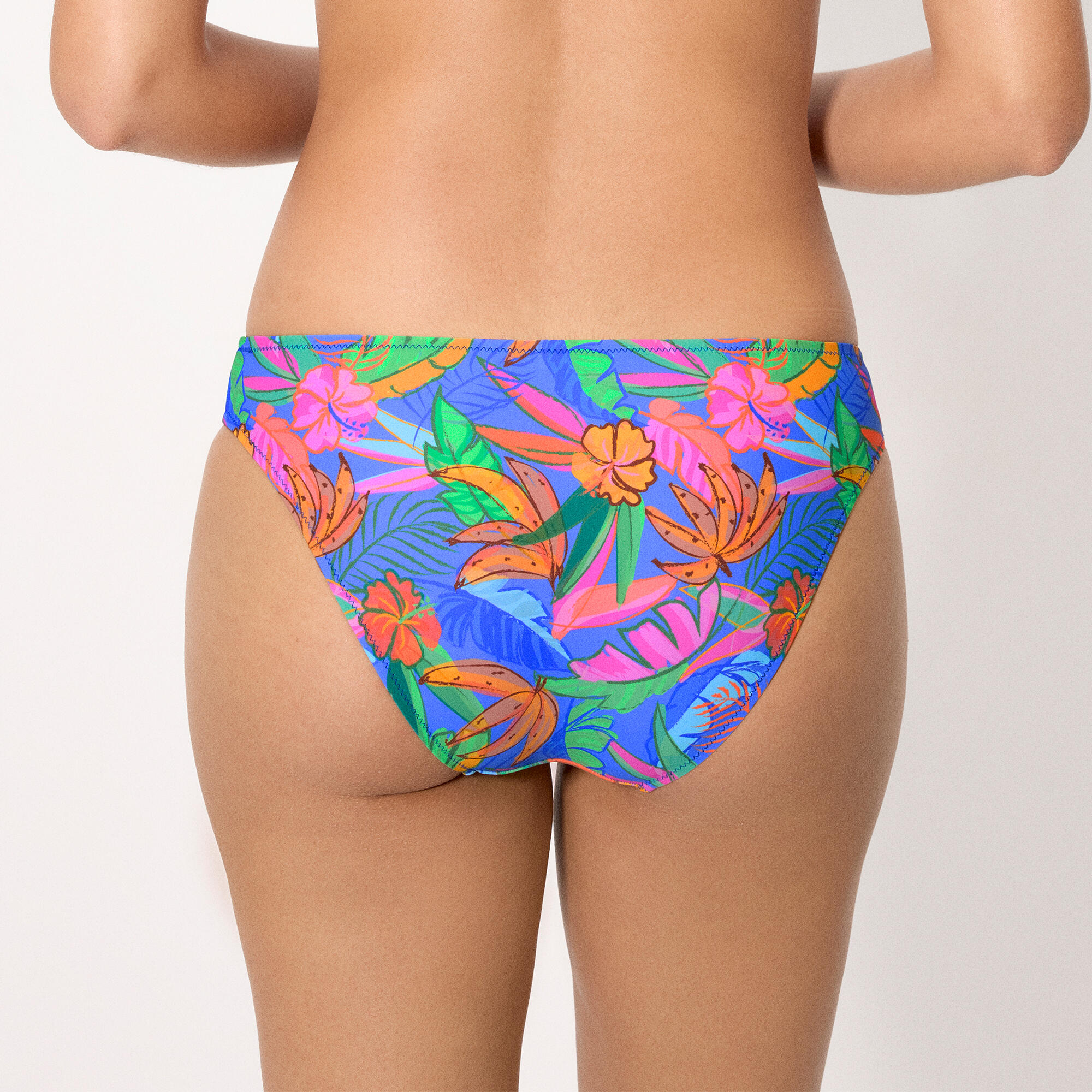 bas de bikini à imprimé tropical 2/5